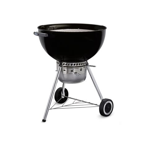 Weber Original Kettle Premium 22 Inch Charcoal Grill Black 14401001