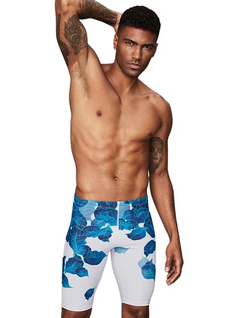 White Swim Trunks Mens Swim Trunks Mens Swimwear Sports Swimwear Swimming Costume Perfect