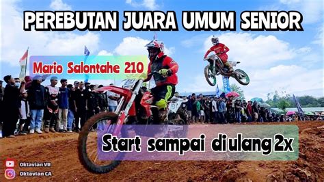 FINAL GRASSTRACK KELAS SPORT TRAIL OPEN BUPATI CUP HUT TNI KE 77 AIR