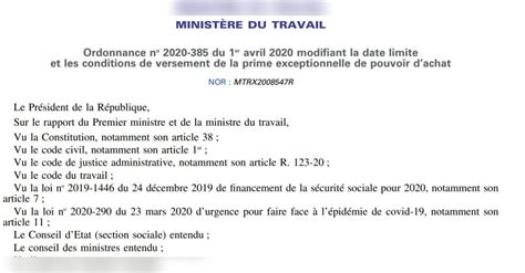 News Tank Rh Covid L Ordonnance Sur Les Conditions De Versement