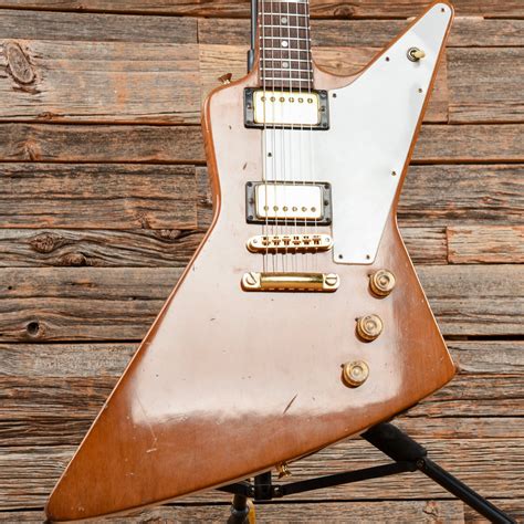 Gibson Explorer Limited Edition Natural 1976 Chicago Music Exchange