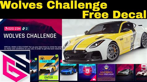 Asphalt 9 Wolves Challenge Free Decal All Conditions Complete