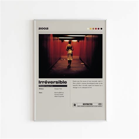 Irreversible Movie Poster Minimalist Movie Poster Gaspar - Etsy