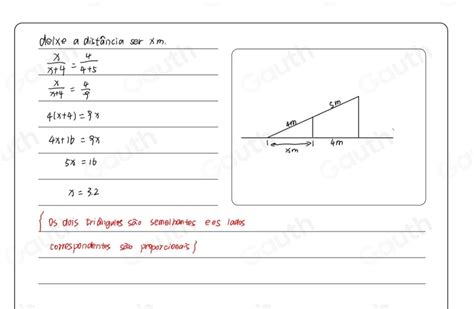 Solved so m 3 Dois postes perpendiculares ao solo estão a uma