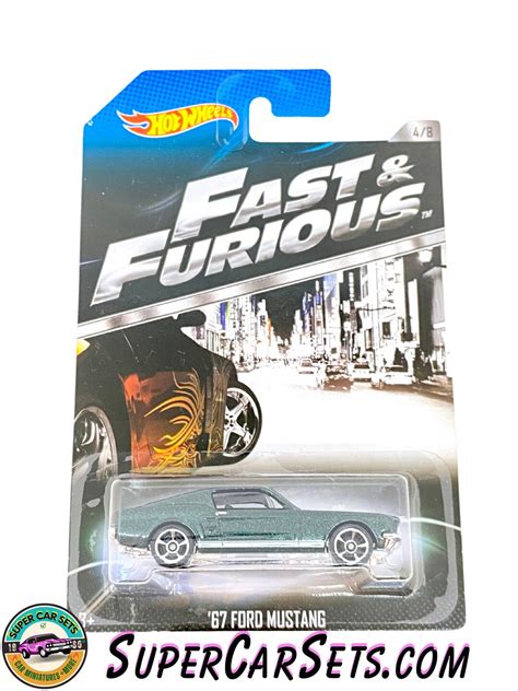 Fast And Furious Ford Mustang Hot Wheels Etsy