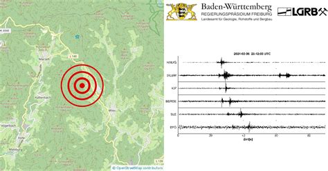 Erdbeben bei Wies Lkrs Lörrach BW am 07 03 2024