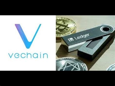 Vechain VET Coins Access From Ledger Nano Open Again See Instructions