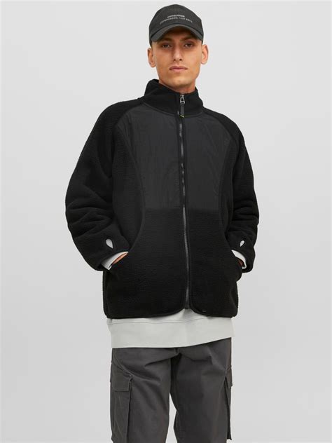 Толстовка на флисе на молнии мужская Jack & Jones XAZ437261GULI L ...