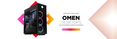 Hp Omen Gaming Desktops Power And Style Hp® Store