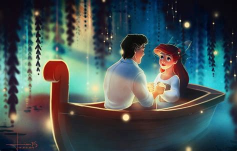 Ariel And Eric Little Mermaid 2 Wallpapers Wallpaper Cave