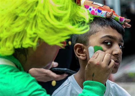 Pakistani Day Parade Nyc 2022 Facepainting Photograph By Robert