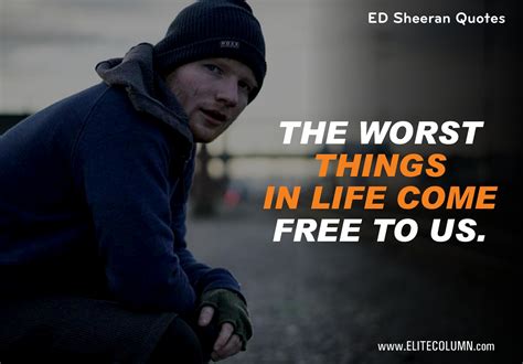 25 Ed Sheeran Quotes That Will Motivate You (2023) | EliteColumn