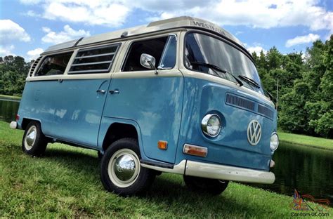 Vw Bus Camper Westfalia Campmobile Pop Top Bay Window Kombi Van Restored