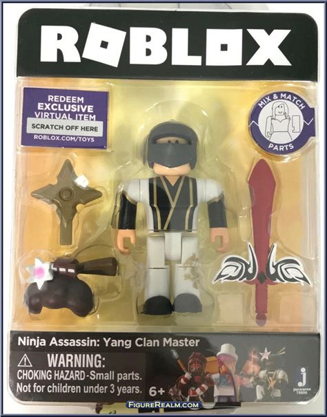 Ninja Assassin Yang Clan Master Roblox Virtual 1 Jazwares Action