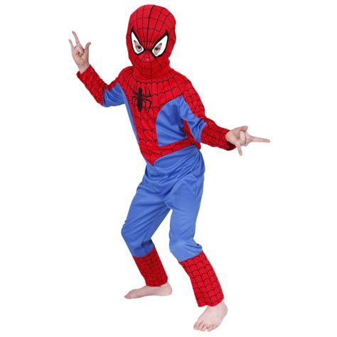 Infantil Do Homem Aranha - Fantasia Infantil Do Homem Aranha Completa Festa Criança | Shopee Brasil