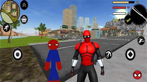 Spider Stickman Rope Hero 2 New game Örümcek Çöp Adam Halat Kahraman