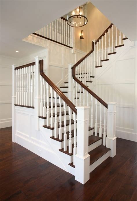 Beautiful interior staircase ideas and newel post designs