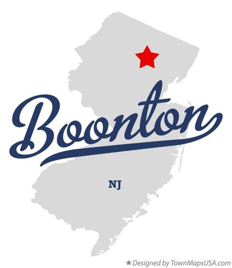 Map of Boonton, NJ, New Jersey