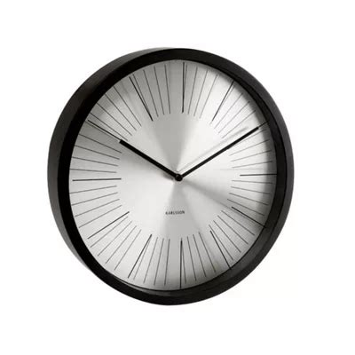 Buy Karlsson 50cm Wall Clock In Black From Our Clocks Range Tesco