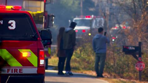 Homes Evacuated Amid Fast Moving Brush Fire Near Asheville Neighborhood