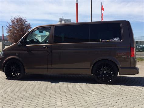 Sonderabnahme für Schmidt Felgen, hier z.B. 22 Zoll auf VW Bus T5 7HC ...