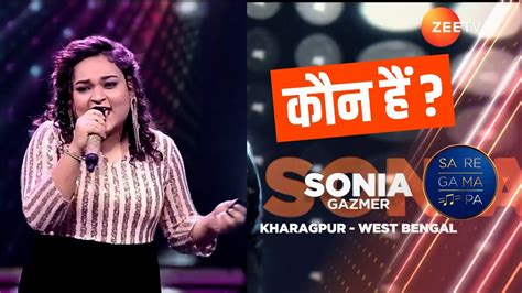 Sonia Gazmer Saregamapa Sonia Gazmer Audition Promo Srgmp