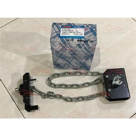 Jual Gantungan Ban Serep Toyota Innova Tire Carrier Murah Shopee