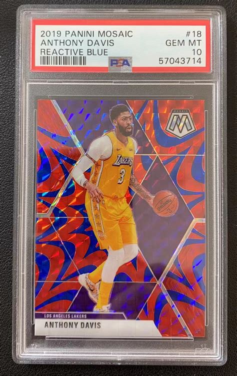 Panini Mosaic Anthony Davis Psa Mr