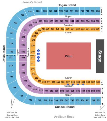 Croke Park Seating Chart