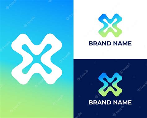 Plantilla De Diseño De Logotipo De Letra X Simple Y Minimalista Vector Premium