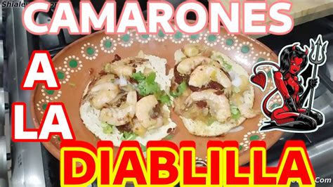 Camarones A La Diablilla Receta De Cocina Con Especias Salsa Picante De