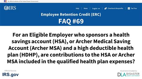 Erc Credit Faq For An Eligible Employer Who Sponsors A Health