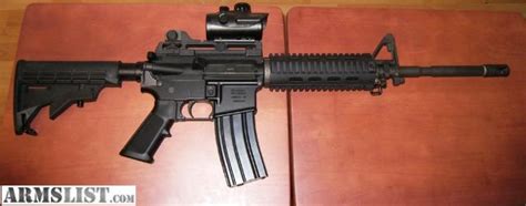 ARMSLIST - For Sale: AR-15 with red-dot scope