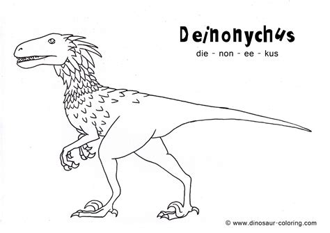 Dinosaur Printable Coloring Pages With Names