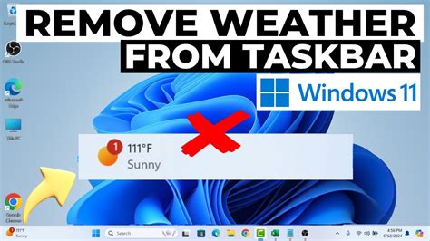 How To Remove Weather Widget From Taskbar In Windows 11 Youtube