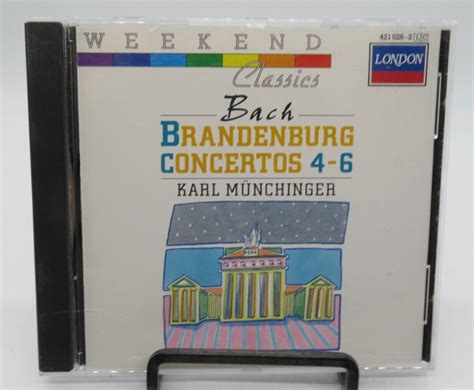 Karl Munchinger Bach Brandenburg Concertos Music Cd Ulrich Koch