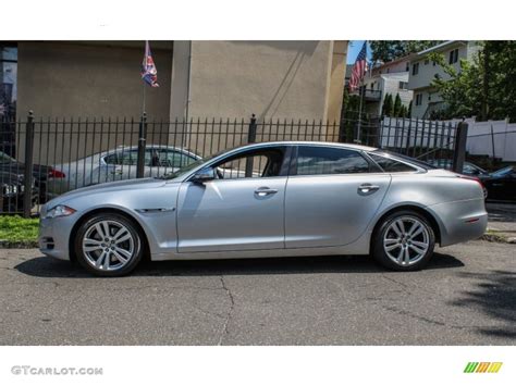 Rhodium Silver Metallic Jaguar Xj Xjl Portfolio Exterior Photo