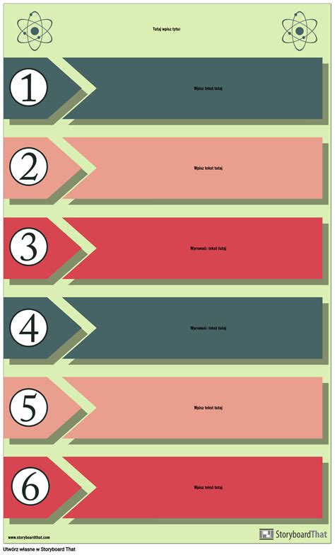 Infografika Procesu Eksperymentu Storyboard Przez Pl Examples