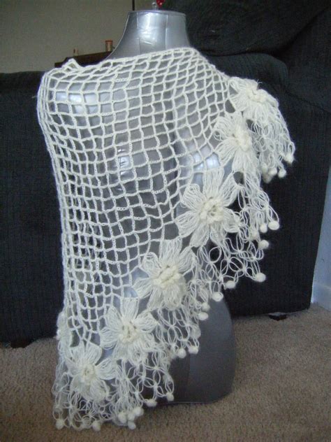 NEW CROCHET PATTERN FOR WEDDING SHAWL - Crochet