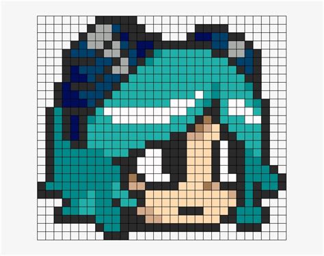 Ramona Flowers Scott Pilgrim Perler Bead Pattern Ramona Flowers