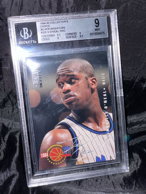 Upper Deck Collector S Choice Silver Signature Shaquille