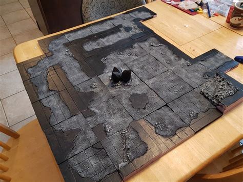 Dungeon Big Cave Modular Tile Set 28mm Dungeons And Dragons Pathfinder