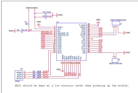 Pcb Design How To Use Esp Wroom 32 To Send Wireless Tx And Rx