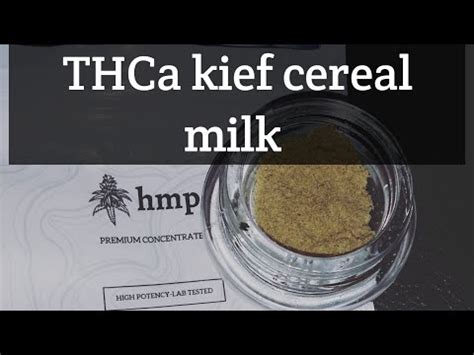 Thca Kief From Hmp Store Youtube