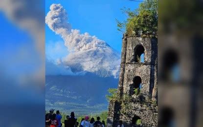 Ocd No Direct Damage So Far From Mayon S Phreatic Eruption