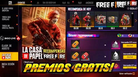 Ya Salió EVENTO DE LA CASA DE PAPEL 2 EN FREE FIRE TIENDA MISTERIOSA