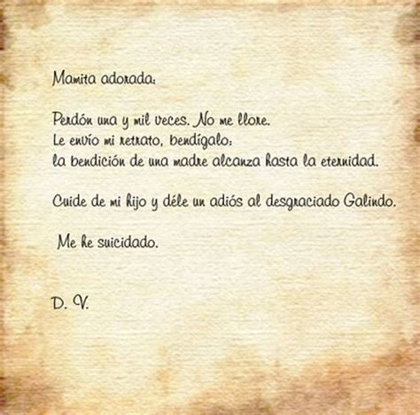 La Carta De Dolores Veintimilla De Galindo