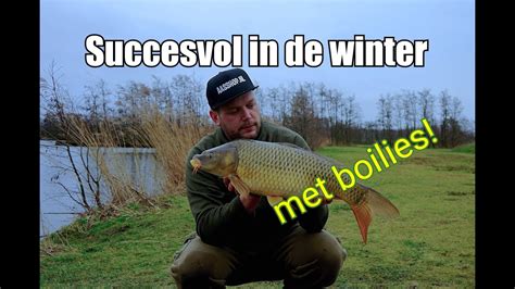 Succesvol Vissen Op Karper Met Boilies In De Winter Youtube