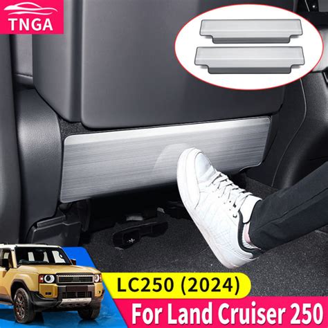 For 2024 Toyota Land Cruiser Prado 250 Stainless Steel Seat Protection ...