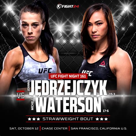 Joanna J Drzejczyk Vs Michelle Waterson W Planach Na Ufc Fight Night